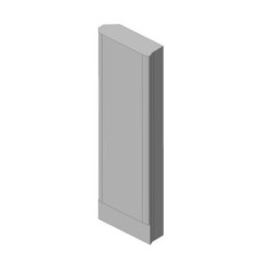 Šamotová deska přední, pravá KV HEAT 2G 70.44.01 